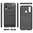 Flexi Slim Carbon Fibre Case for Vivo Y17 / Y12 - Brushed Black